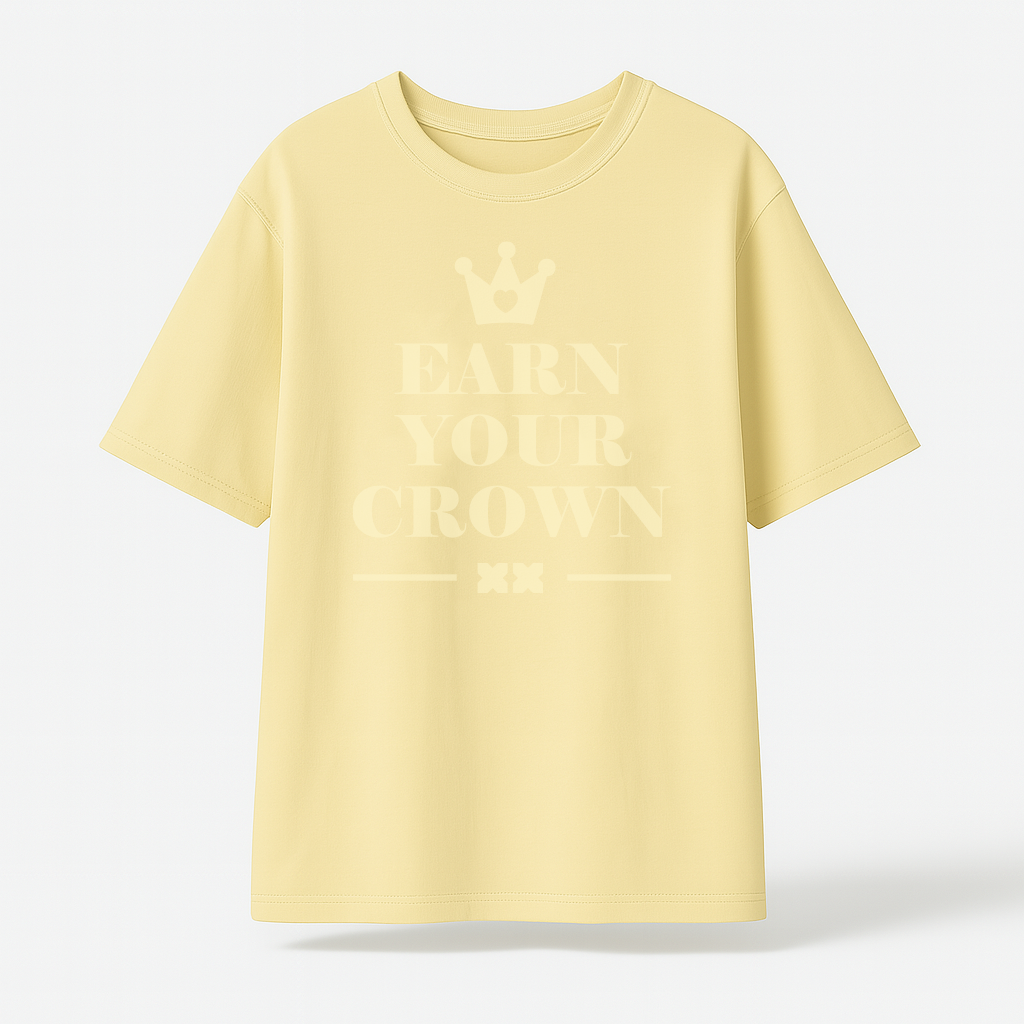 Yellow EYC Oversized Tee