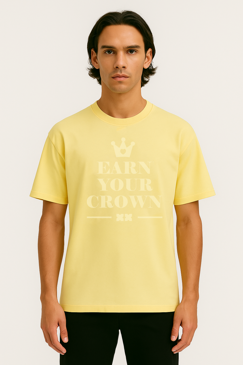 Yellow EYC Oversized Tee
