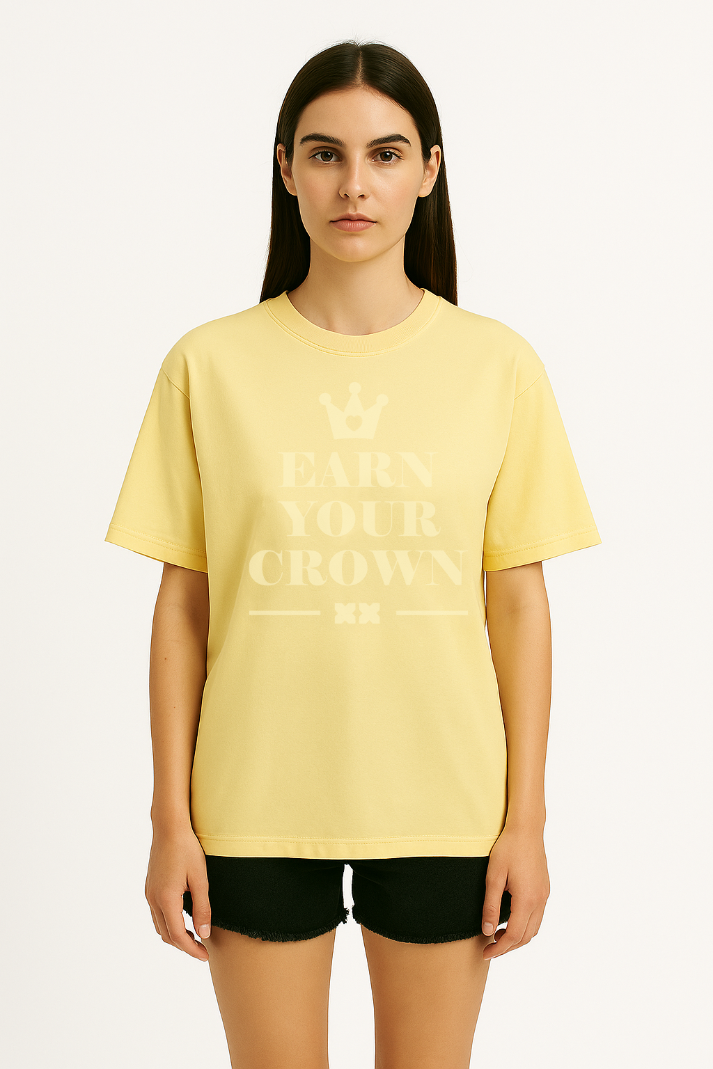 Yellow EYC Oversized Tee